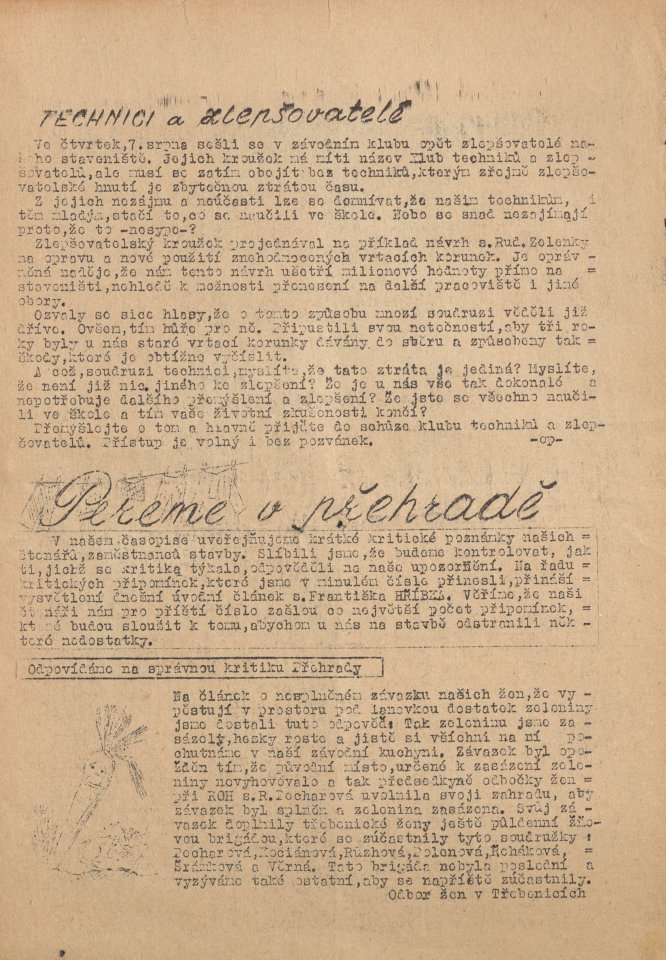 Náhledový obrázek Přehrada, rok 1952, číslo 15 - 7