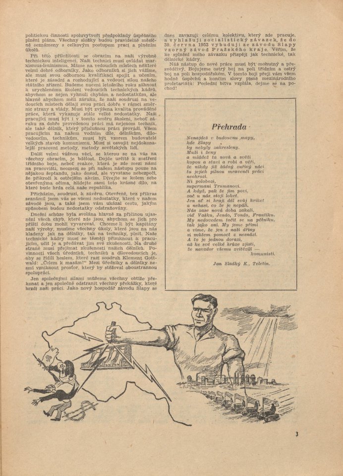 Náhledový obrázek Přehrada, rok 1952, číslo 16 - 3