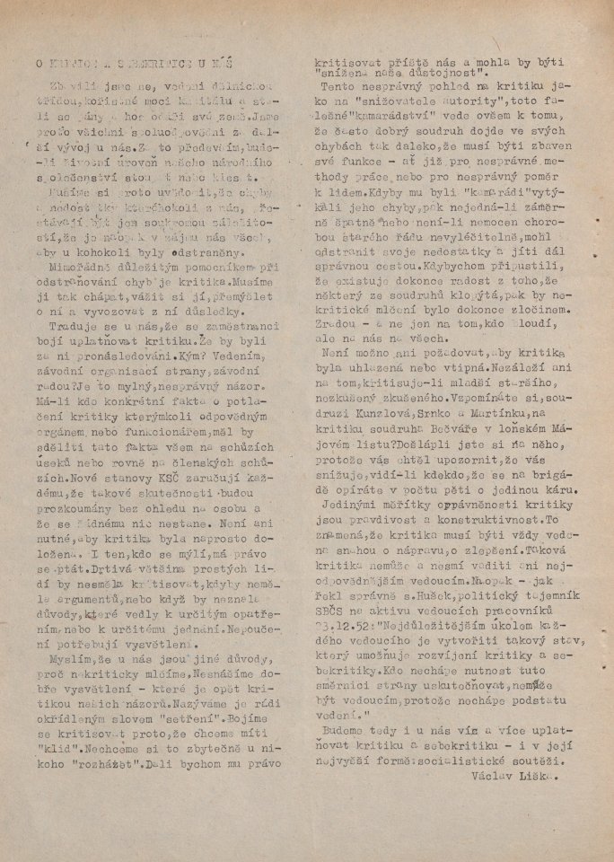 Náhledový obrázek Iniciativa, rok 1953, číslo 1 - 3