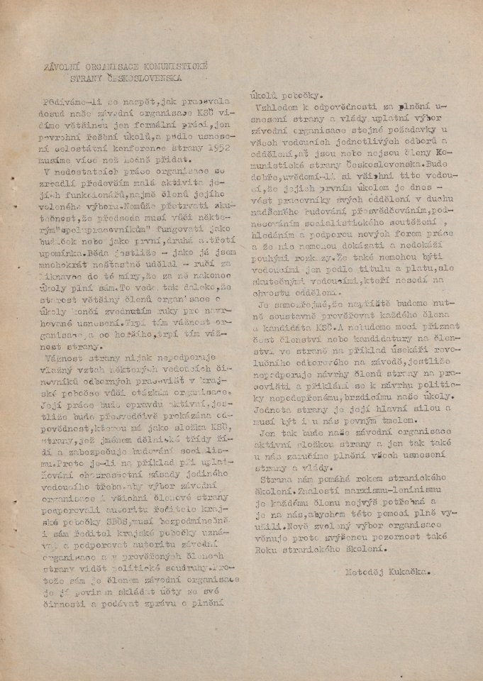 Náhledový obrázek Iniciativa, rok 1953, číslo 1 - 2