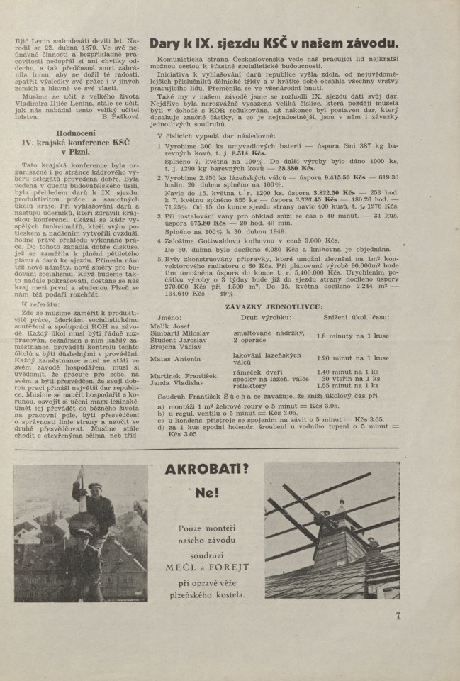 Náhledový obrázek Izveta, rok 1949, číslo 1 - 6
