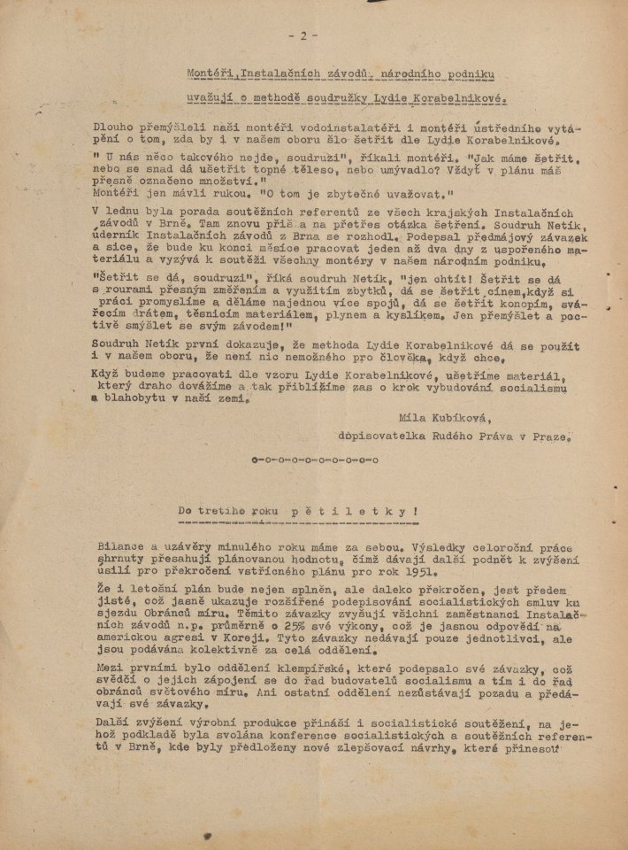 Náhledový obrázek Izveta, rok 1951, číslo 1-2 - 2