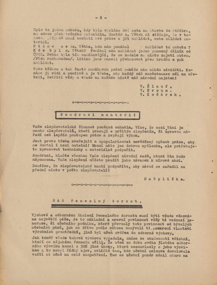 Náhledový obrázek Izveta, rok 1951, číslo 1-2 - 8