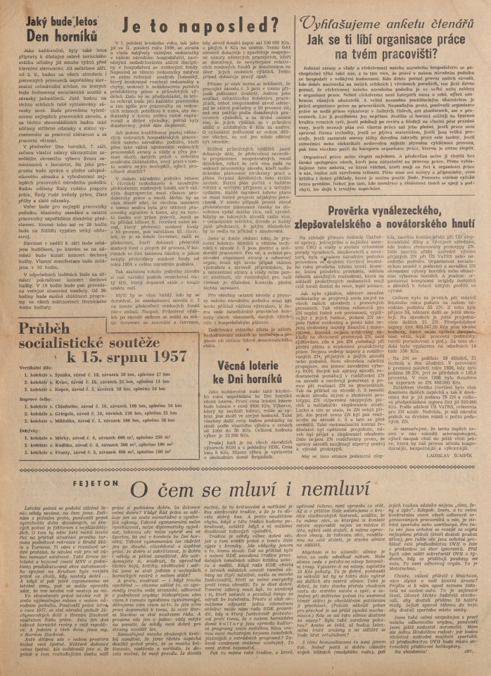 Náhledový obrázek Kahan, rok 1957, číslo 1 - 2