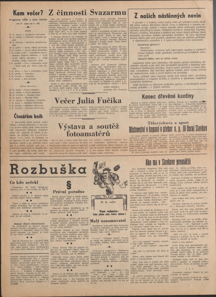 Náhledový obrázek Kahan, rok 1957, číslo 1 - 4