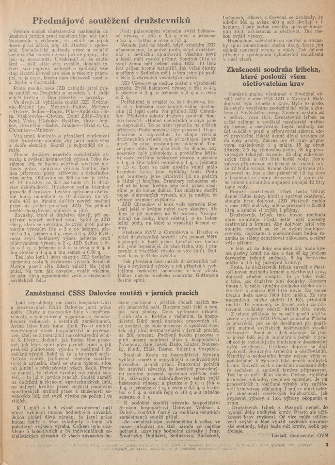Náhledový obrázek Žatva, rok 1953, číslo 8 - 3