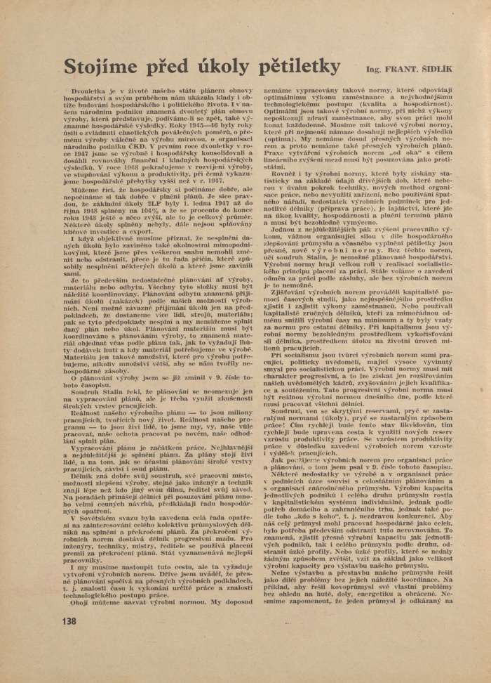 Náhledový obrázek Budovatel ČKD, rok 1948, číslo 12 - 2