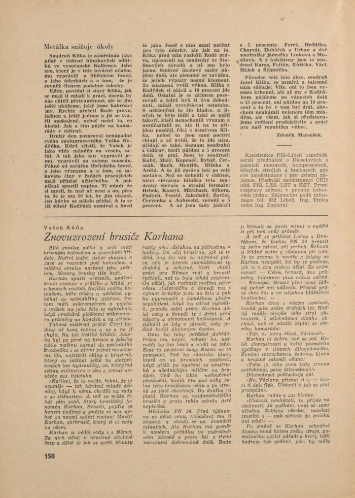 Náhledový obrázek Budovatel ČKD, rok 1948, číslo 12 - 14