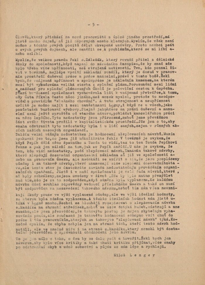 Náhledový obrázek Ligna, rok 1952, číslo 6 - 5