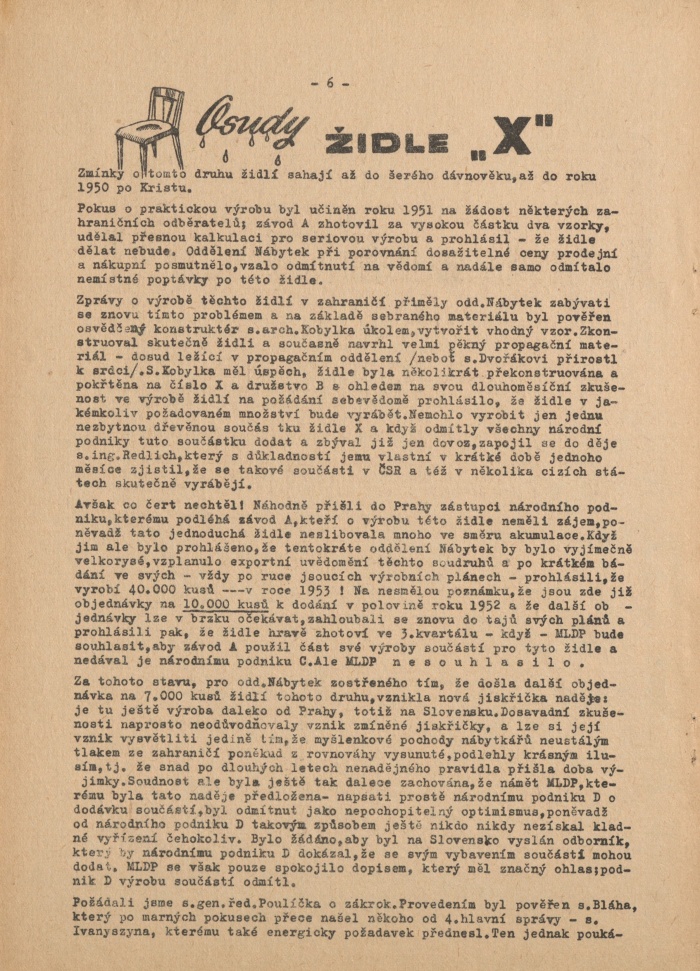 Náhledový obrázek Ligna, rok 1952, číslo 6 - 6