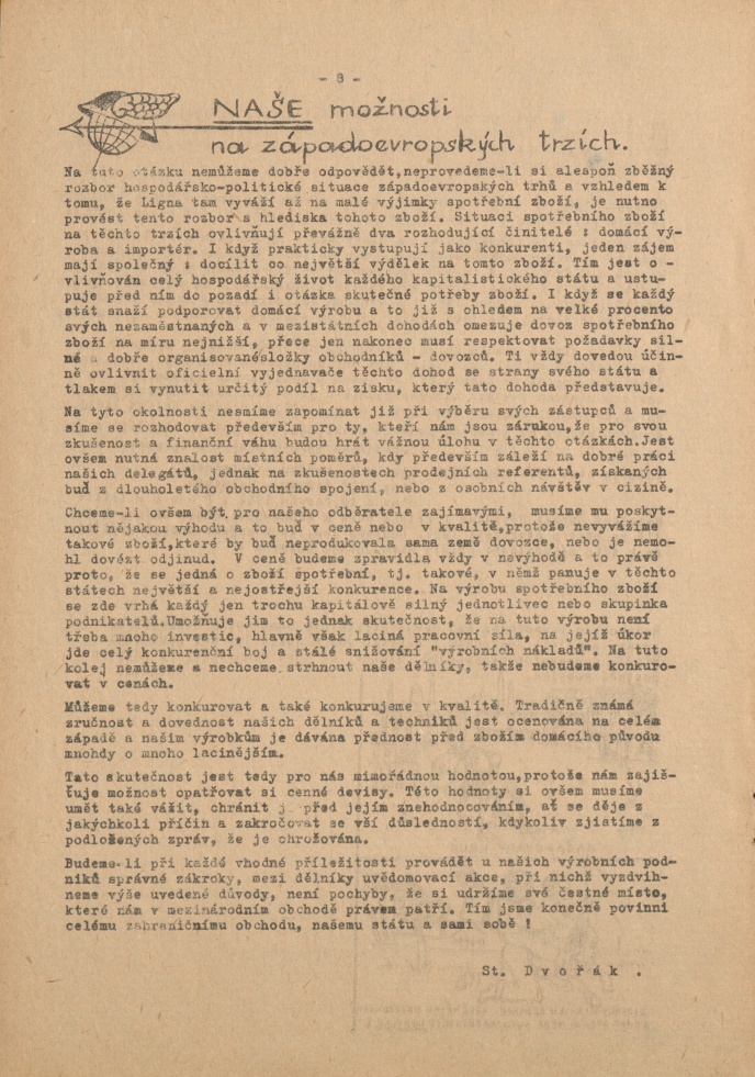 Náhledový obrázek Ligna, rok 1952, číslo 6 - 8