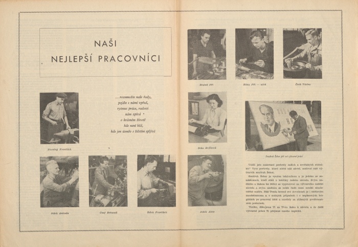 Náhledový obrázek Letoun, rok 1951, číslo 9 - 4