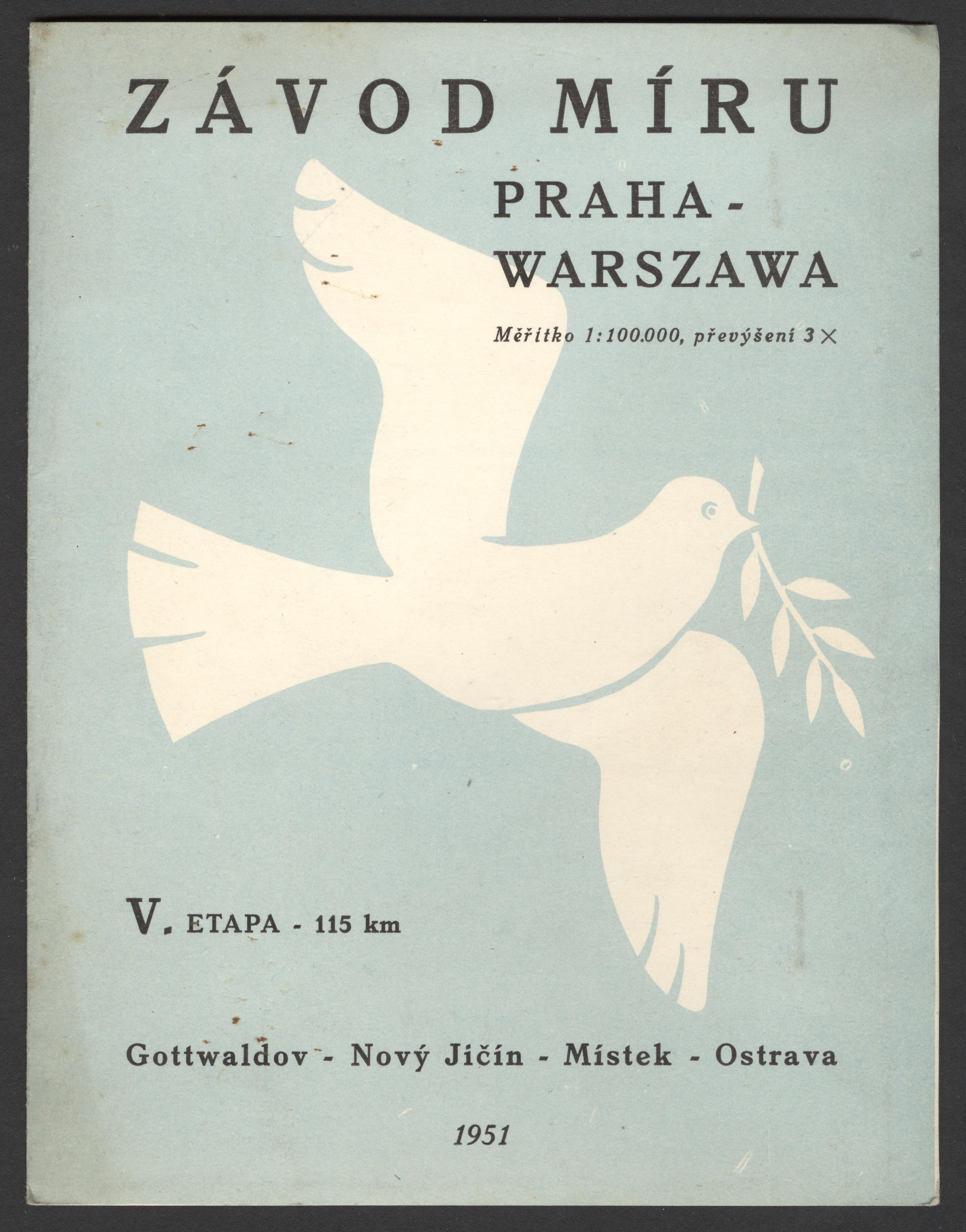 Náhledový obrázek Závod míru Praha - Warszawa - 2