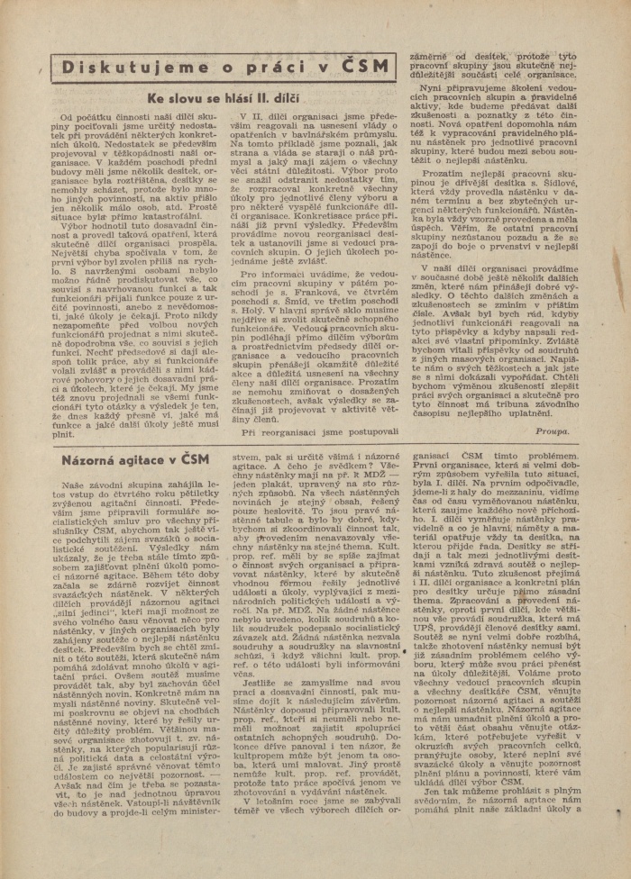Náhledový obrázek Myšlenky - lidé - práce, rok 1952, číslo 1 - 3
