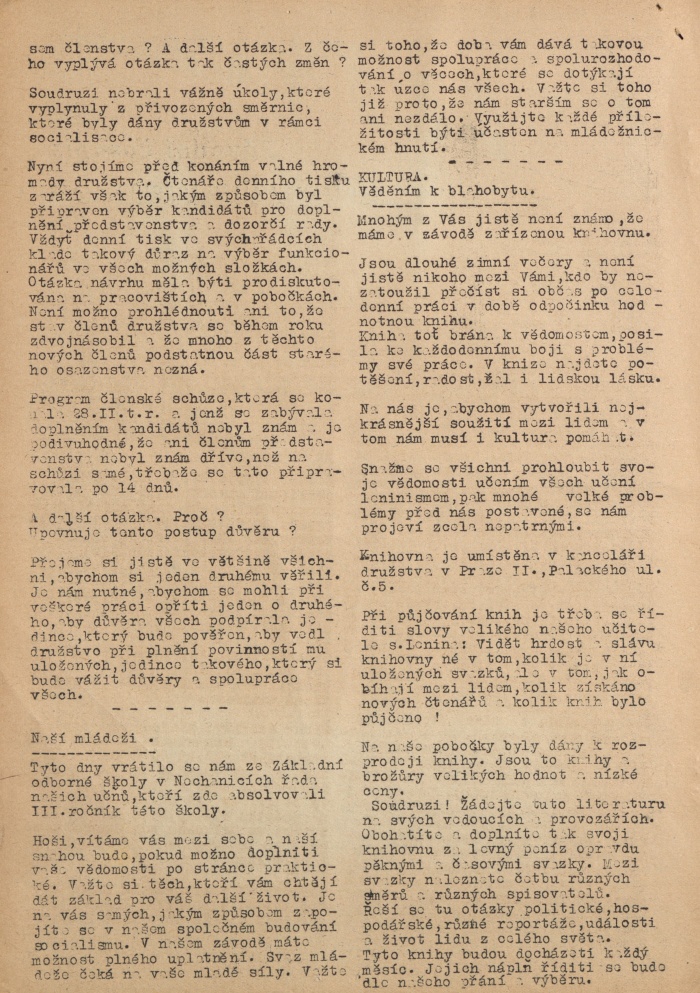 Náhledový obrázek Malpovák, rok 1951, číslo 2 - 2