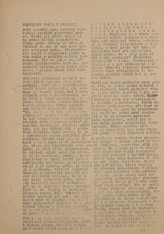 Náhledový obrázek Merkuria, rok 1950, číslo 1-2 - 3