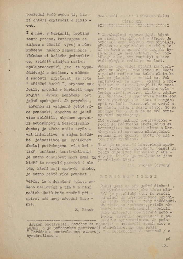 Náhledový obrázek Merkuria, rok 1950, číslo 1-2 - 2