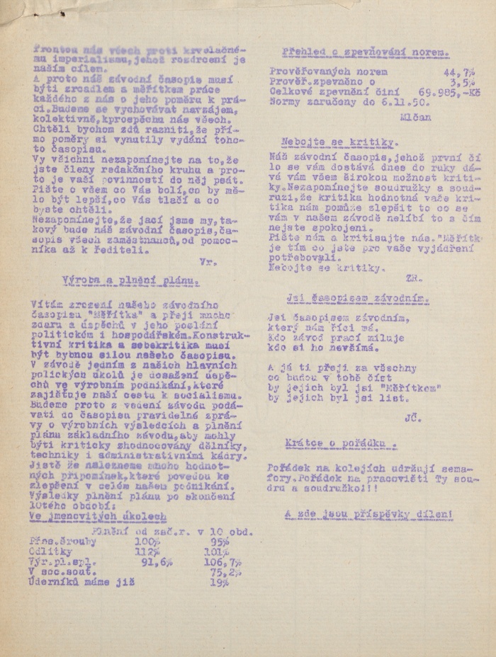 Náhledový obrázek Měřítko, rok 1950, číslo 1 - 2