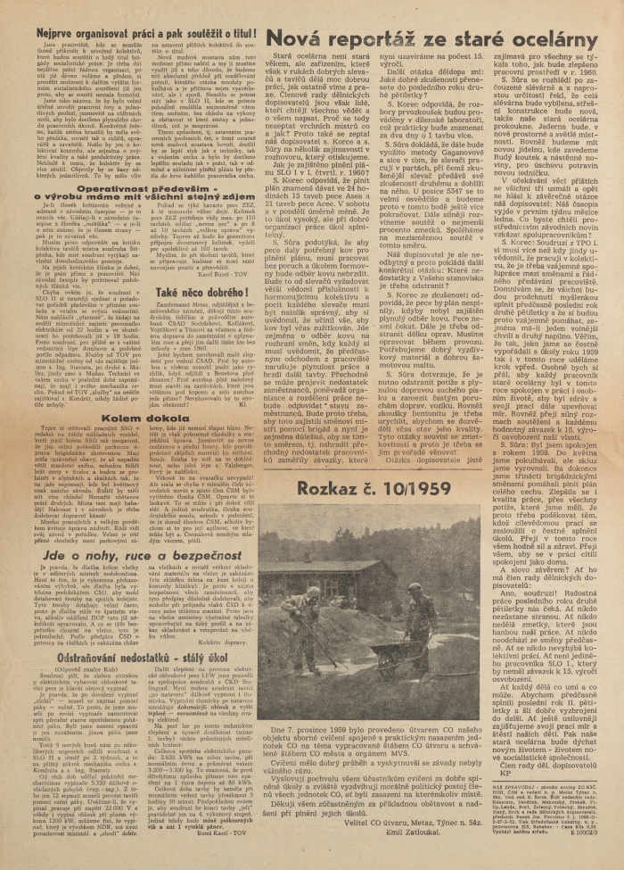 Náhledový obrázek Metaz, rok 1960, číslo 2 - 2