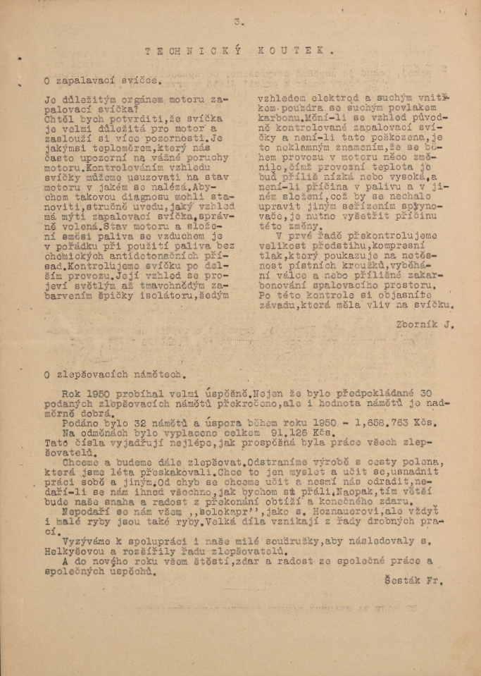Náhledový obrázek Haló Malešice, rok 1951, číslo 1 - 3
