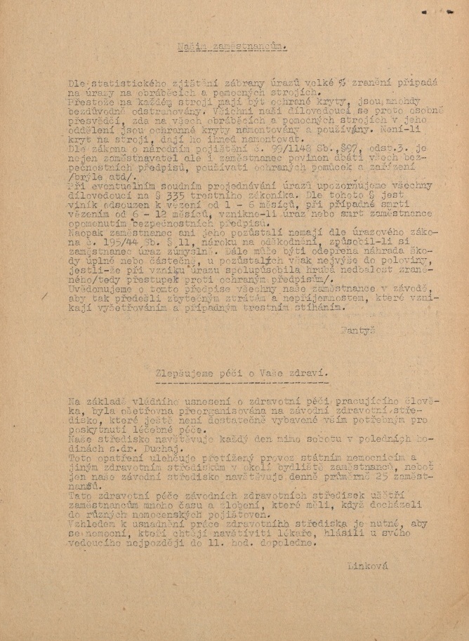 Náhledový obrázek Haló Malešice, rok 1952, číslo 1 - 9