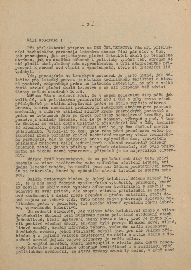 Náhledový obrázek Haló Malešice, rok 1952, číslo 2 - 2