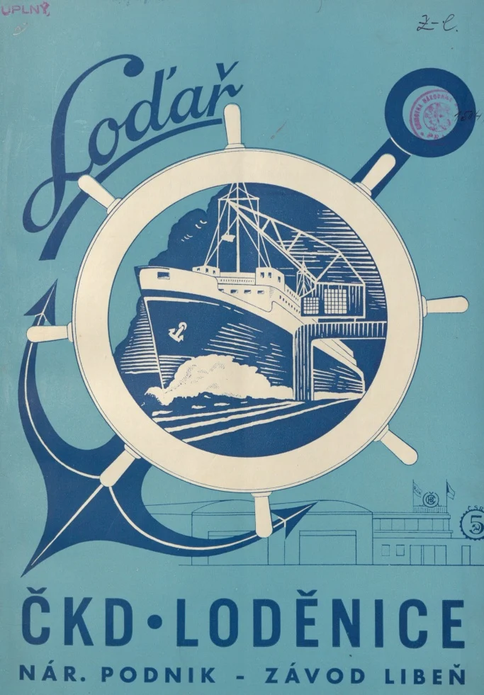 Náhledový obrázek předmětu Loďař, rok 1950, číslo 1