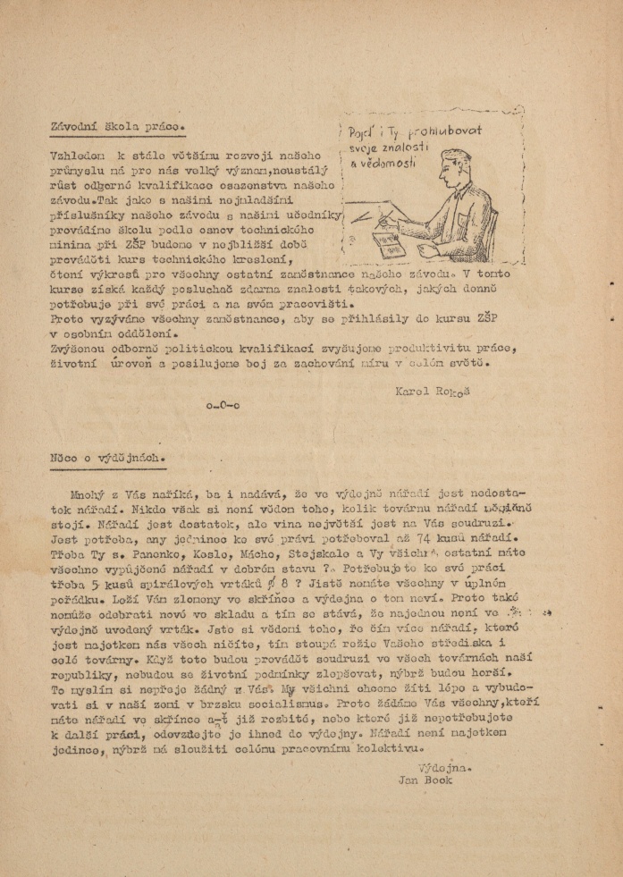 Náhledový obrázek Loďař, rok 1952, číslo 1 - 2