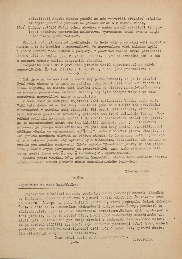 Náhledový obrázek Loďař, rok 1952, číslo 1 - 5