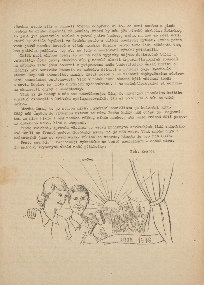 Náhledový obrázek Loďař, rok 1952, číslo 1 - 10