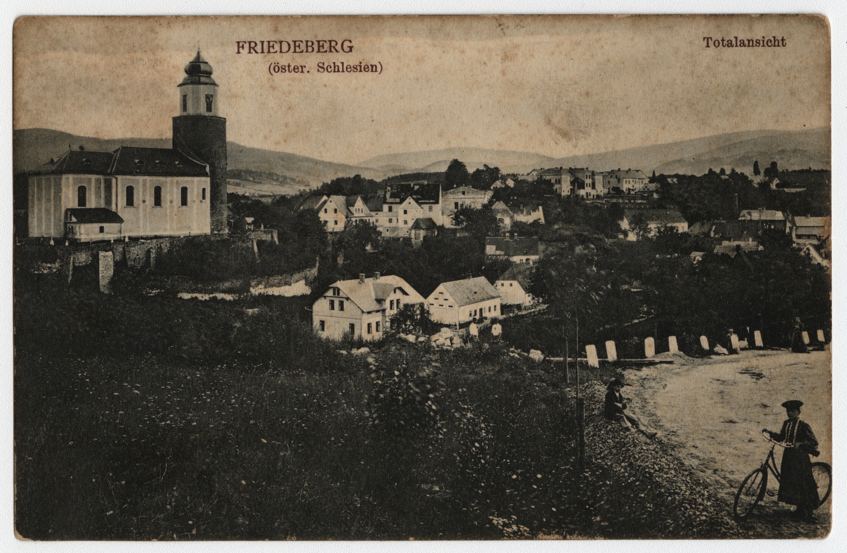 Náhledový obrázek Žulová (světlotisková pohlednice) - 1