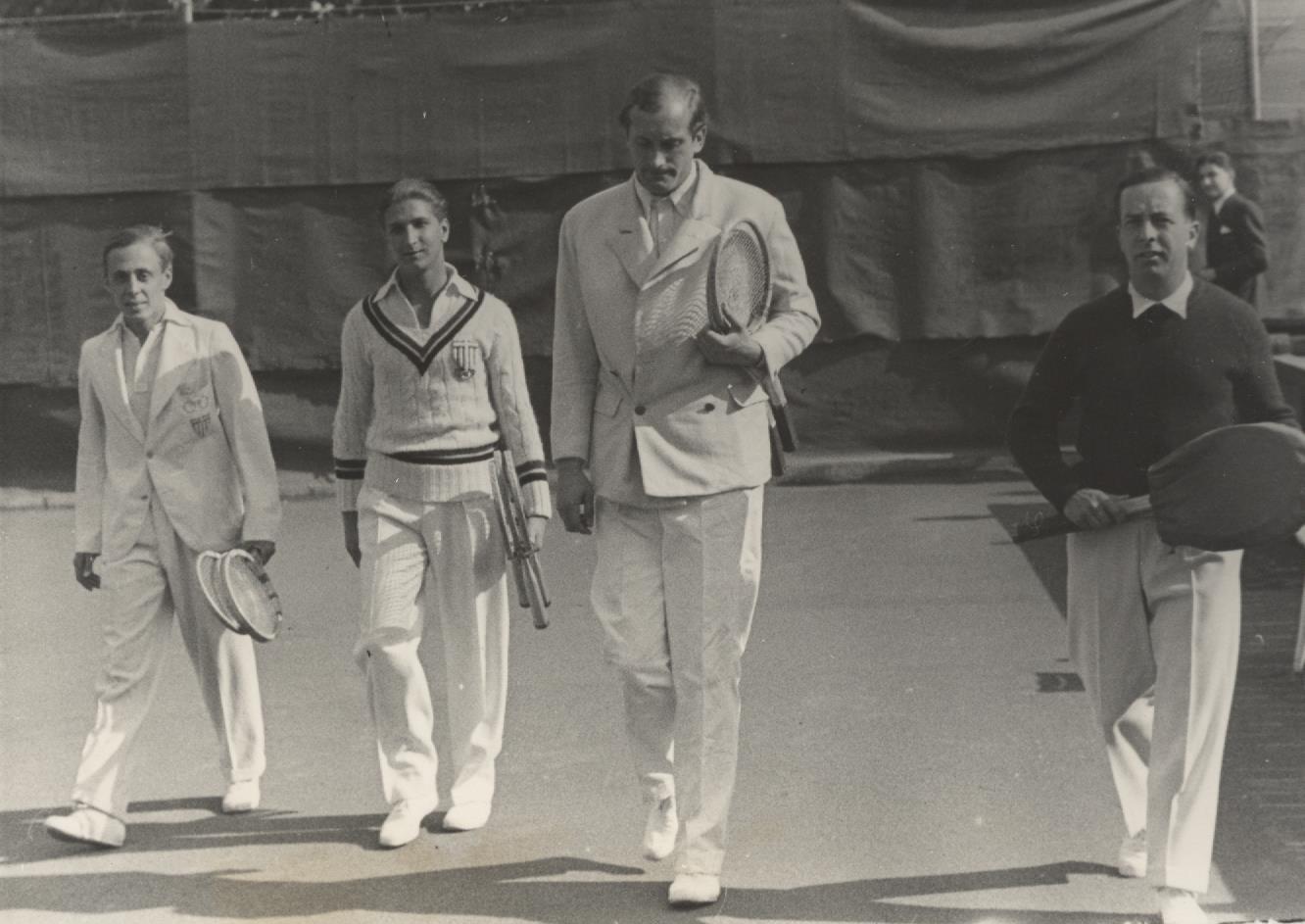 Náhledový obrázek Davis Cup 1933. ČSR - Řecko - 1
