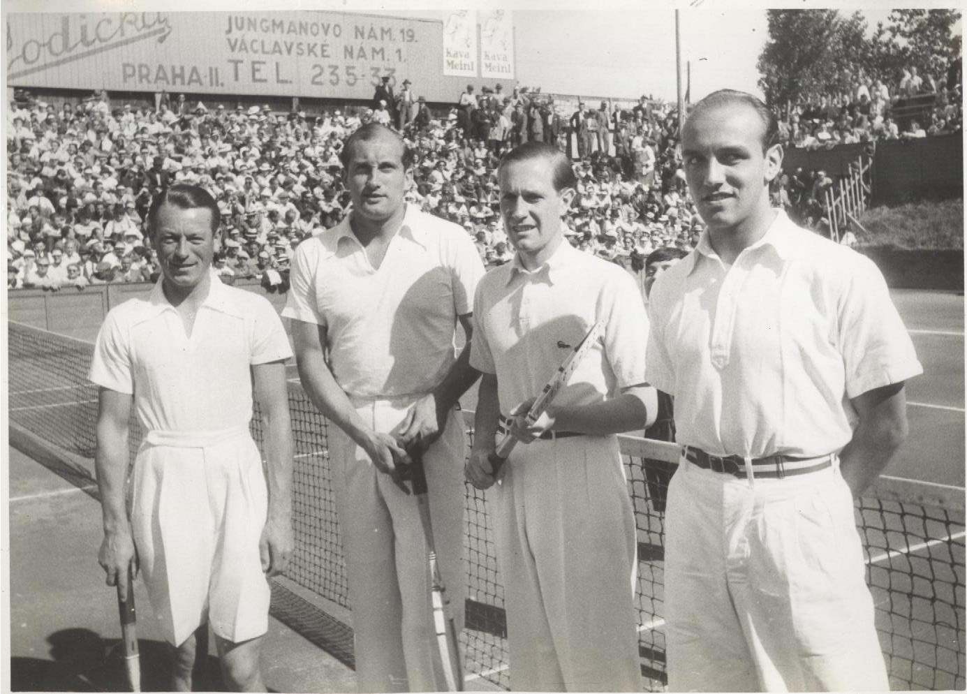 Náhledový obrázek Davis Cup 1935. ČSR - Německo - 1