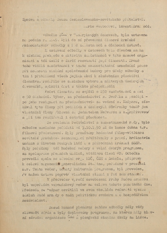 Náhledový obrázek Mikroskop, rok 1951, číslo 1 - 1
