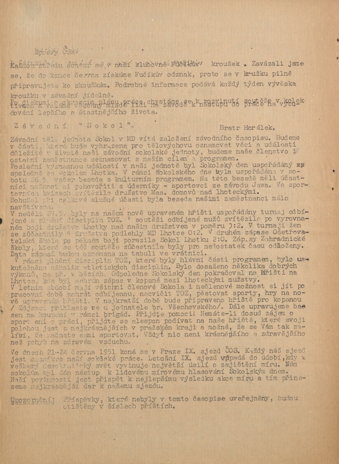 Náhledový obrázek Mikroskop, rok 1951, číslo 1 - 10