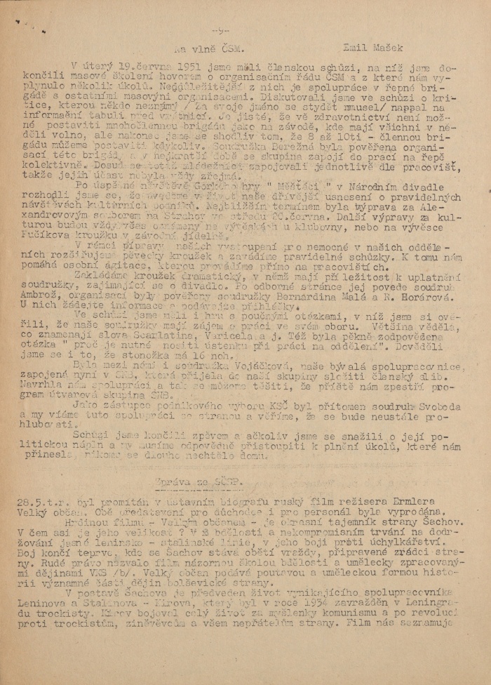 Náhledový obrázek Mikroskop, rok 1951, číslo 2 - 9