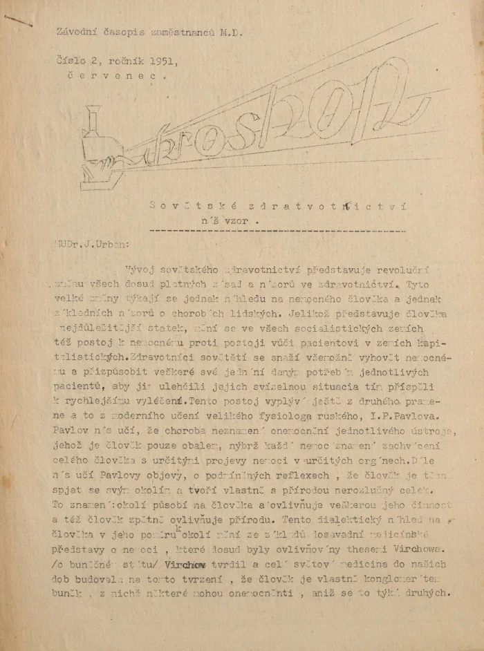 Náhledový obrázek předmětu Mikroskop, rok 1951, číslo 2