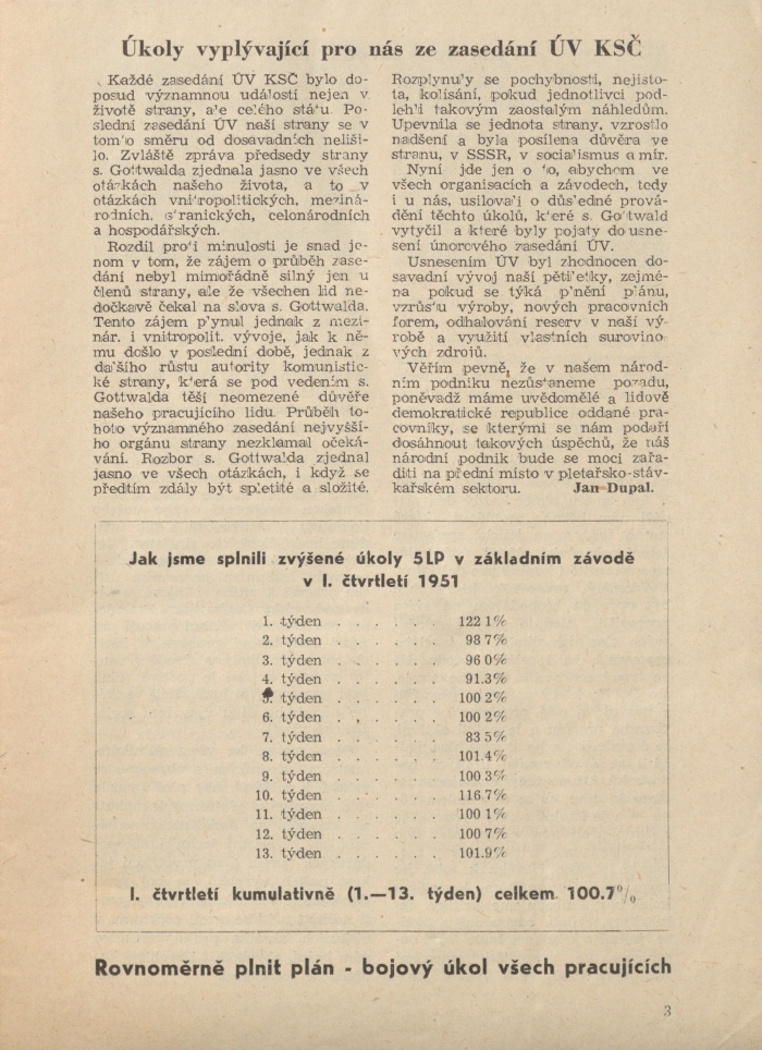 Náhledový obrázek Mira, rok 1951, číslo 1 - 3