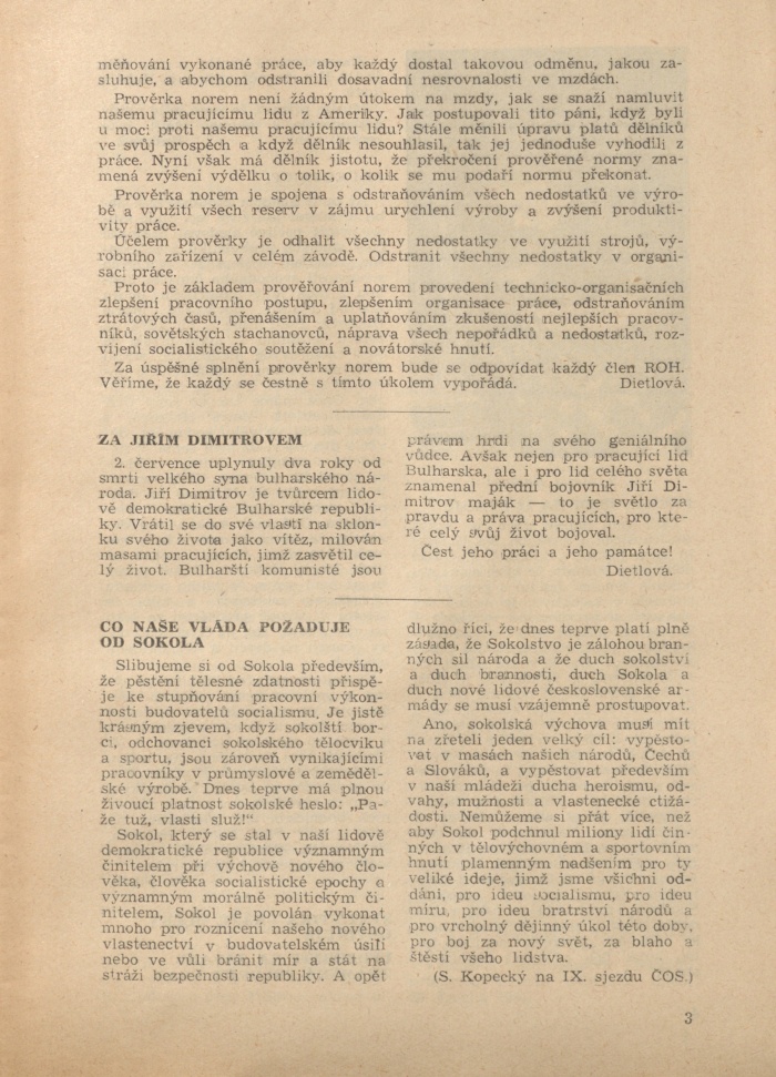 Náhledový obrázek Mira, rok 1951, číslo 4 - 3