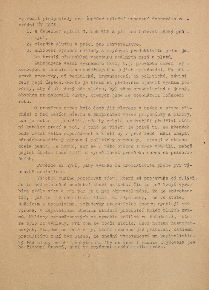 Náhledový obrázek Mirovák, rok 1951, číslo 2 - 1