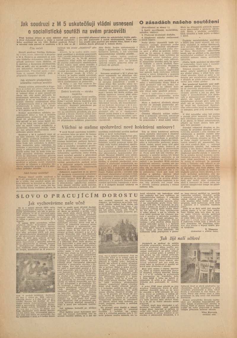 Náhledový obrázek Televisor, rok 1953, číslo 3 - 2