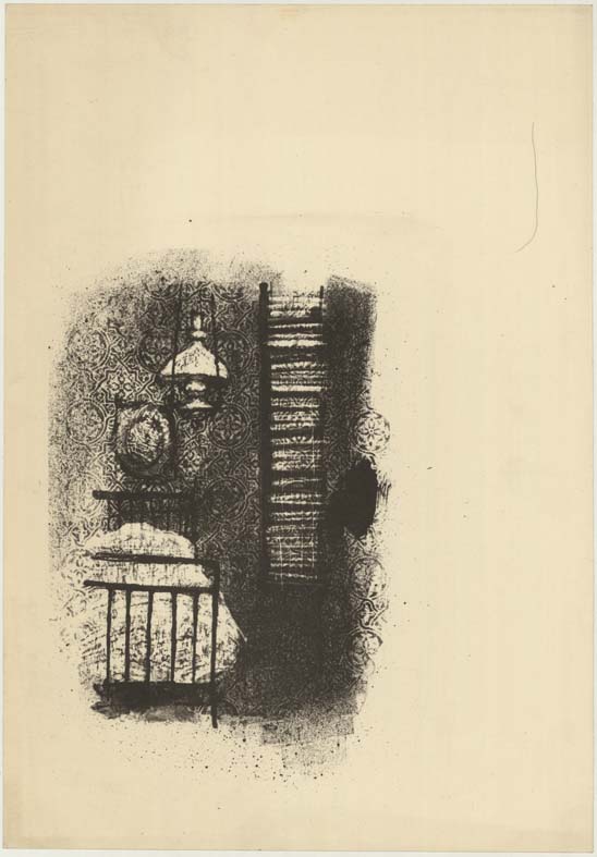Náhledový obrázek Návrh ilustrace pro přebal - Temné aleje - 1