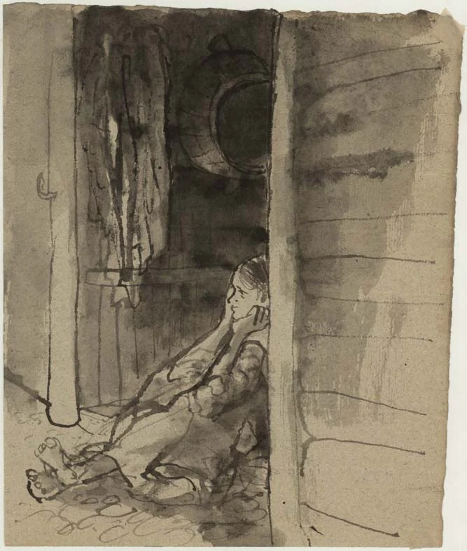 Náhledový obrázek předmětu Studie k ilustraci - Temné aleje