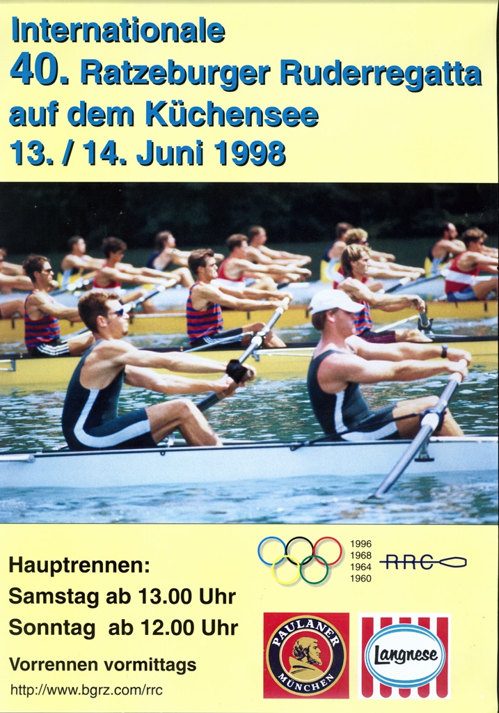 Náhledový obrázek Internationale 40. Ratzeburger Ruderregatta auf dem Küchensee - 1