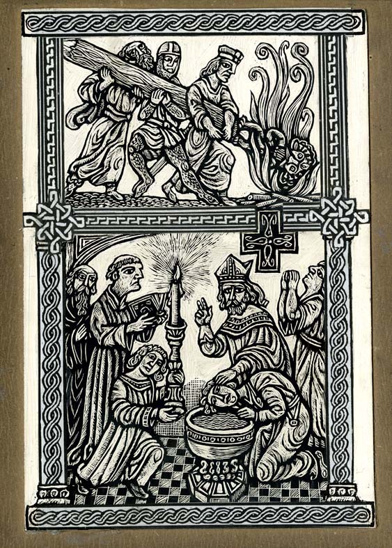 Náhledový obrázek Ilustrace - Pověsti dávných časů - 1