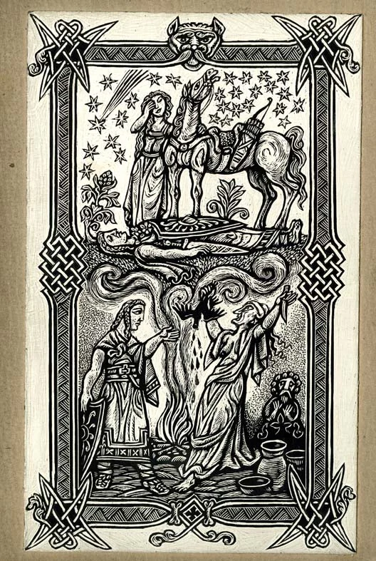 Náhledový obrázek předmětu Ilustrace - Pověsti dávných časů