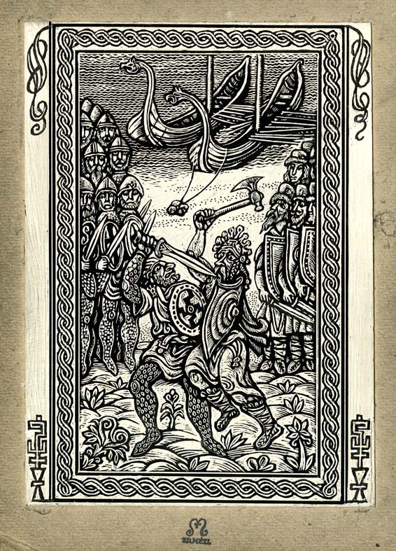 Náhledový obrázek Ilustrace - Pověsti dávných časů - 1