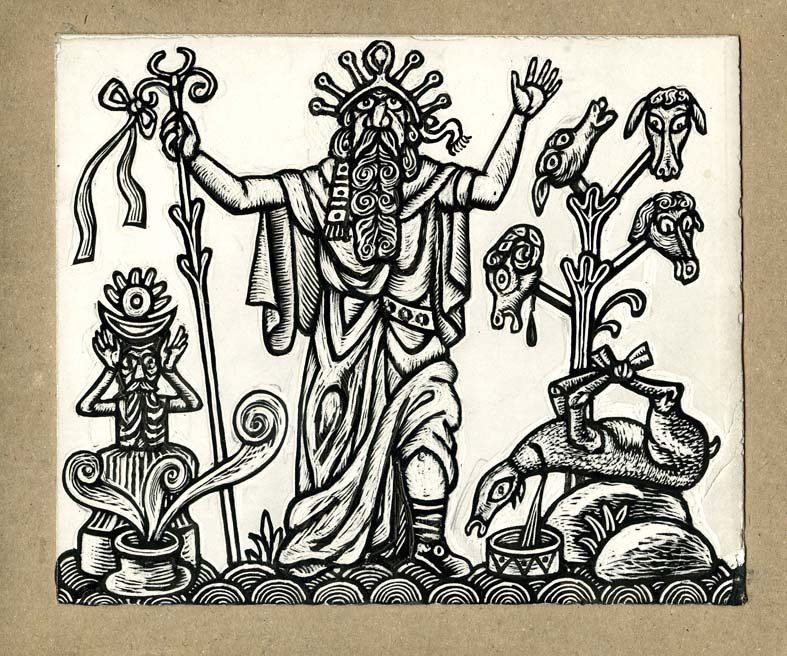 Náhledový obrázek Ilustrace - Pověsti dávných časů - 1