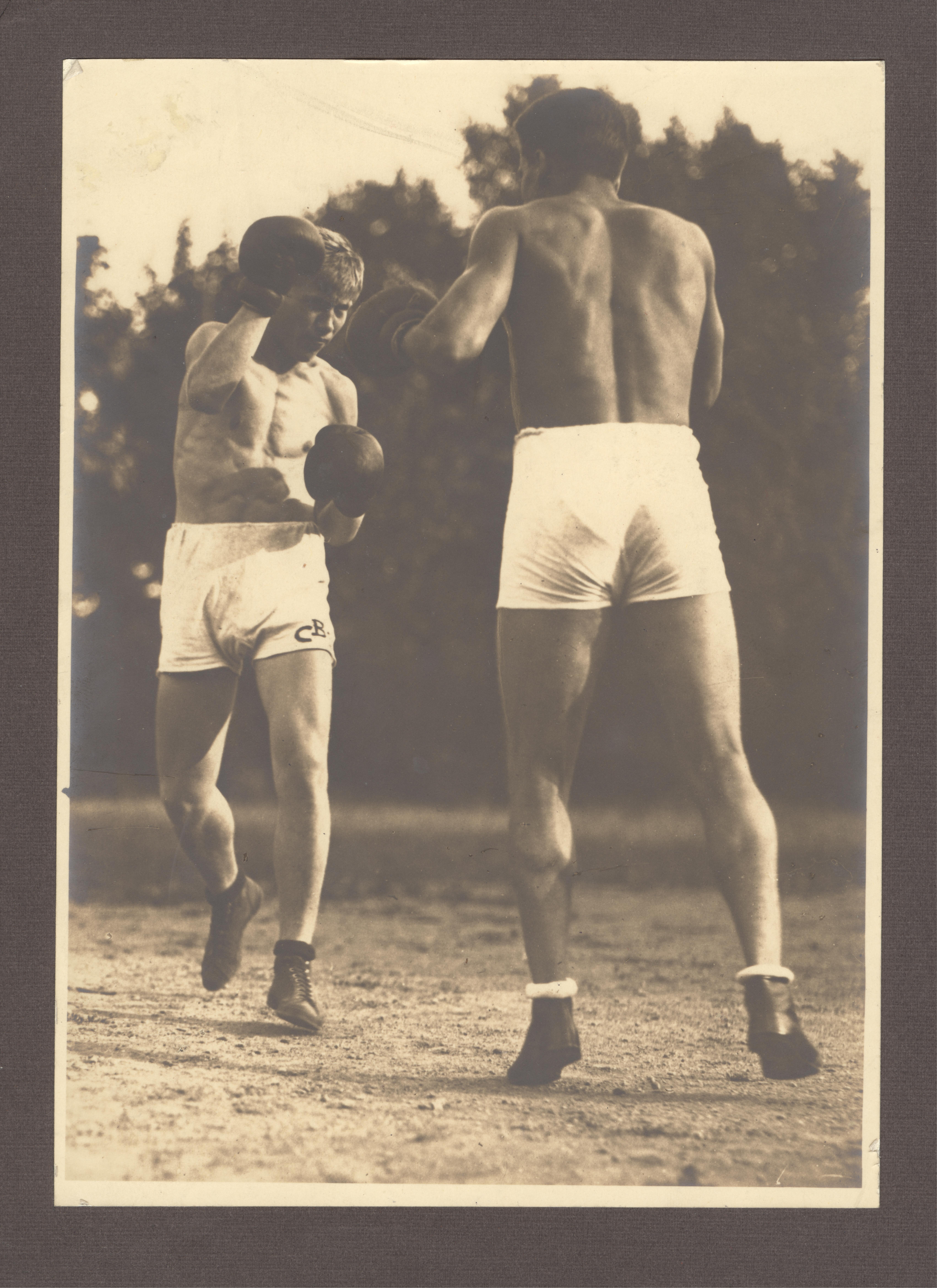 Náhledový obrázek Boxer František Nekolný na hrách v Amsterdamu - 1