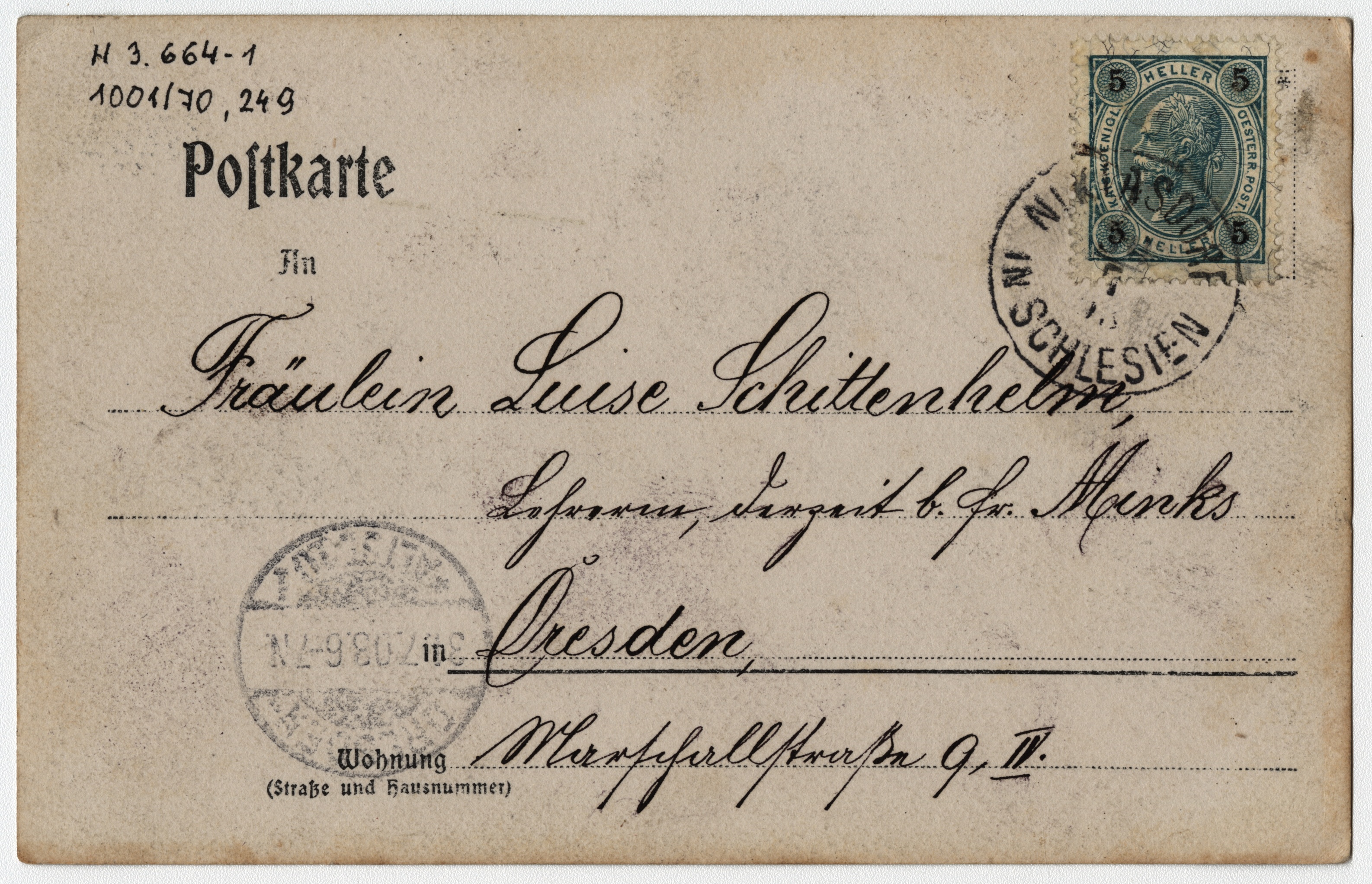 Náhledový obrázek Povodeň r. 1903: Mikulovice (čb. fotografie) - 2